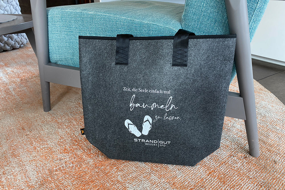 StrandGut Strandtasche aus Filz