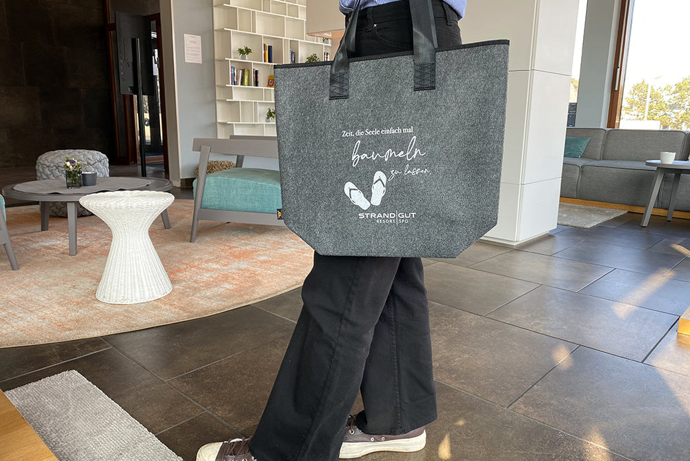StrandGut Strandtasche aus Filz