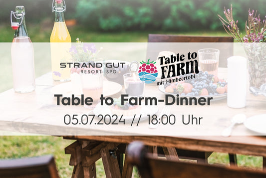 Table to Farm-Dinner am 5. Juli 2024