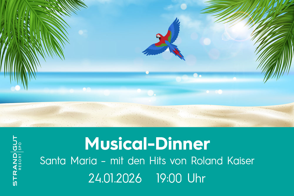 Musical-Dinner – Santa Maria – mit den Hits von Roland Kaiser