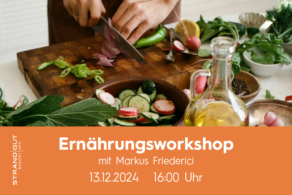 Ernährungsworkshop mit Markus Friederici