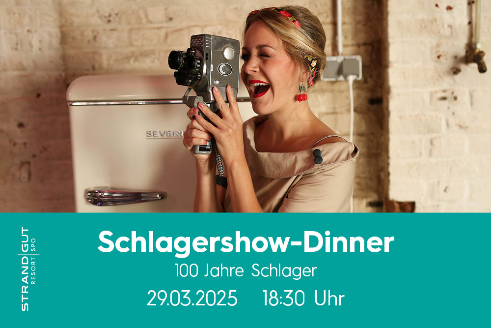 Schlagershow-Dinner – 100 Jahre Schlager